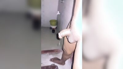 Cute little dick twink sissy slut simran pissing home and outdoor pov