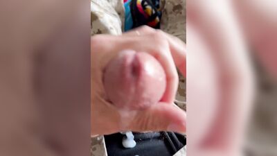 Army solider Jerking off abd cumming in a marine's uniform he got after hooking up with him!
