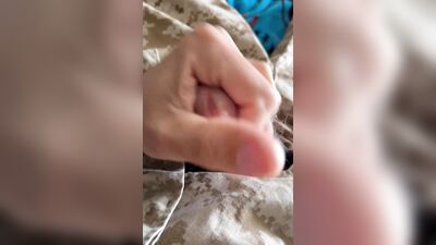 Army solider Jerking off abd cumming in a marine's uniform he got after hooking up with him!