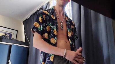 johnholmesjunior caught shooting huge cum load open condo window solo jerk off while neigbours watch