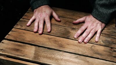 You are about to be punished for misbehaving at a fetish event