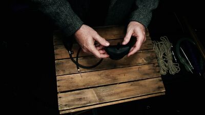 You are about to be punished for misbehaving at a fetish event