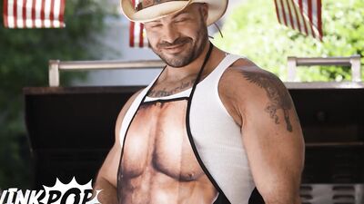 Muscular Top Nick Cranston Knows Exactly What Sausage Cristiano Wants, His Rock Hard Dick - TWINK POP