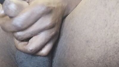 Wack off Wednesday - Having some fun masturbating massaging my cock meat sausage