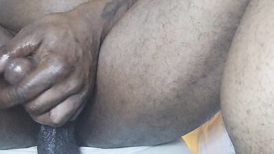 black juicy dick -its jerking and jacking until I nut - Nut splashes in your face