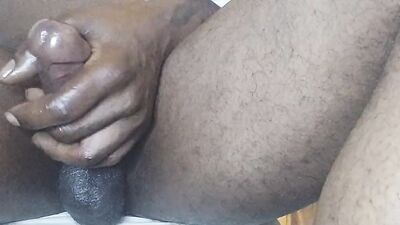 black juicy dick -its jerking and jacking until I nut - Nut splashes in your face