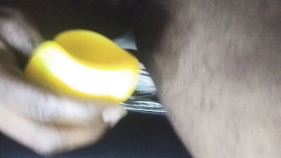 Vibrator Masturbation to Techno - musician playing the cock instrument