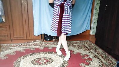HOT FEMBOY BIG BUTT COLLEGE TEEN GIRLY DRESSED CUTE MODEL CROSSDRESSER KITTY AT HOME TRYING DRESSED AND MAKING SEXUAL PERFORM