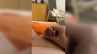 Mit kastrierten Sack