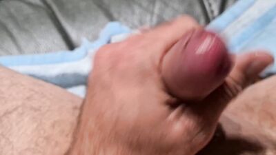 Prostate massage with sex toys, lube and plenty of cum.