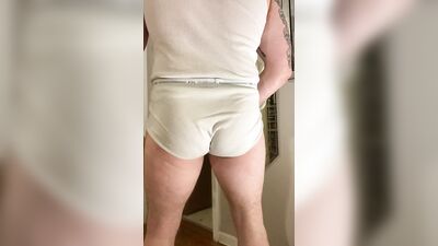 Long, hard day, jack off session