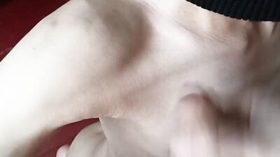 Wow, my dorm roommate tries my big dick in her ass on a day off!