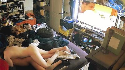 Getting fucked rough well roomie sucks me