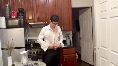 neighbor lost keys and get fucked