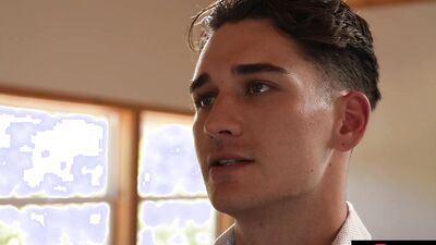 Xmas Is Saved With A Hot BBC Penetrating Cute Jock's Ass