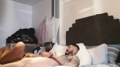 My steep Fathe Muscle and Tatto ...fuck me so deep