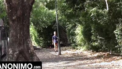 Pack Of Horny Latinos Finds A Quiet Spot Between The Trees To Indulge In Their Outdoor Fantasies