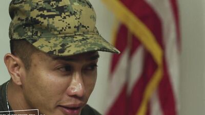 New Recruit Takes ROUGH Pounding By 2 Army Vets in Bareback Threesome - DisruptiveFilms