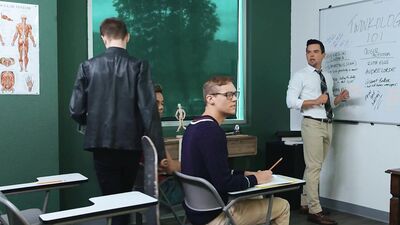 Cute Twinks Have Fuck Fest wt Tatted Teacher