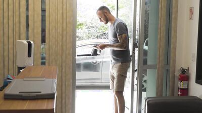 Hot StepDaddy Bangs Stepson At Work - Christian Wilde, Troye Dean - NextDoorTaboo