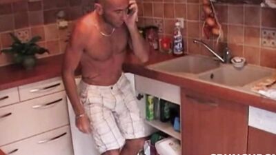 110 fucked by XXL ebony boy with ig cick in plombeer uniform