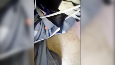 Hard Sneaker Fuck & Cum