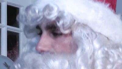 Brenner Bolton Prepares Cookies And Milk For Santa Claus Jaxton Wheeler To Eat After He Fucks His Ass - BROMO