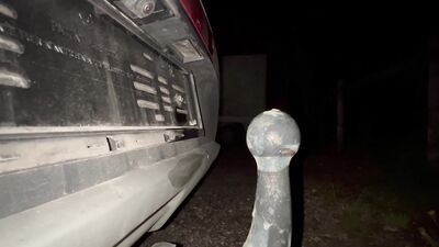 Sexy Twink Fuck him self in the car, gearshift, trailer hinge