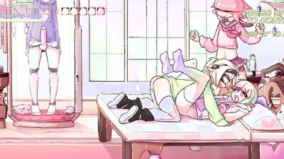 Max The Elf v0.4 [Femboy Hentai game PornPlay] Ep.8 gangbang by the succubus naughty army