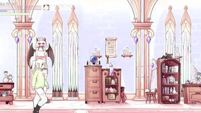 Max The Elf v0.4 [Femboy Hentai game PornPlay] Ep.8 gangbang by the succubus naughty army