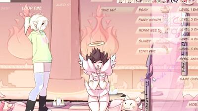 Max The Elf v0.4 [Femboy Hentai game PornPlay] Ep.8 gangbang by the succubus naughty army