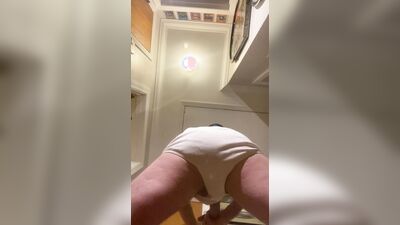 Cumming in my gildan briefs