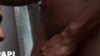 Naughty tattooed Latino gets his ass nailed with boyfriend's schlong