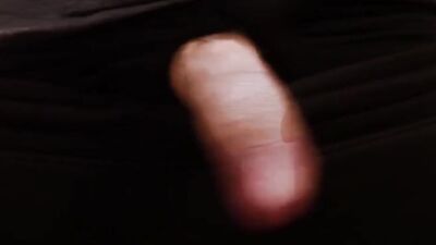 Straight dude is flashing his big dick in front of the camera