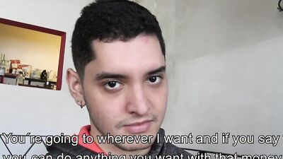 Amateur chap is giving his gay neighbor a juicy bj