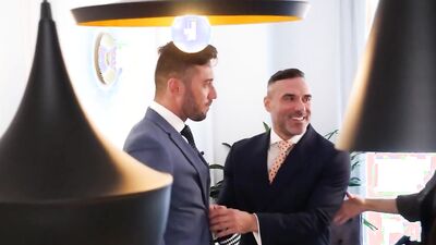 Manuel Skye and his buddy are making out and jerking their johnsons