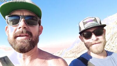Aaron French enjoys in some hot gay action with his buddy