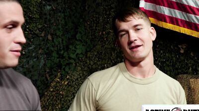 Stud Makes Hunk Blow His Load - Brandon Anderson, Nick Clay - ActiveDuty