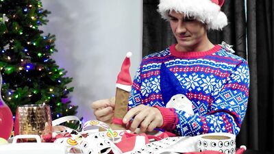 Bratty Roomie Fucks Bubble Butt Hunk For XXX-Mas - NextDoorStudios