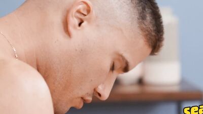 SEAN CODY - Alex Takes Off His Clothes Revealing His Muscular Body Then Jerks Off Until He Cums
