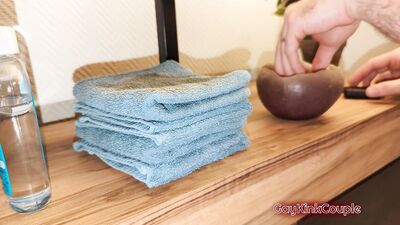 Romantic Hot Stone Massage After Stressfull Working Day