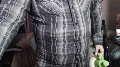 Long Sleeve Button Up Pop Attempt