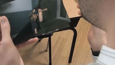 Teacher Wade Warren anal fucks Skylar West in classroom