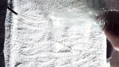 Hairy Cock And Balls With Rubber Bands And Condom Vacuum Suck Play With Juice Bottle