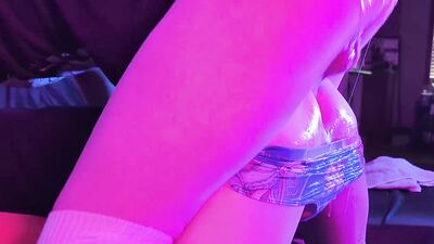 Cute ass femboys sloppy finger & fuck