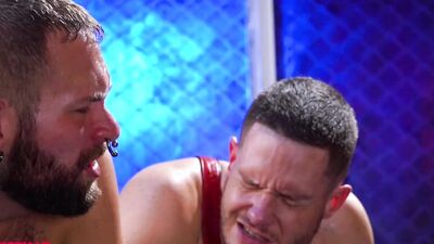 Hunk Ashley Rider Spitroasted By Harnessed Jocks - Drew Dixon, Josh Mikael - FistingInferno