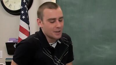 School twinks Patrick Kennedy and Justin Giles anal fucks