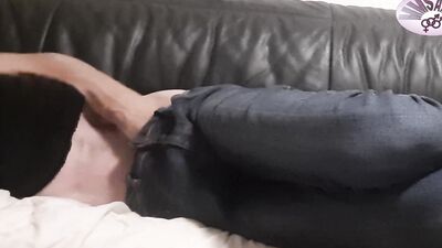 intense moaning cumshot after a long hot self play, lovely handjob and teasing my whole skinny body