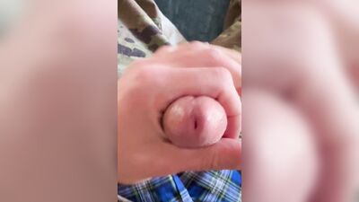 A hot CUMpilation of me jerking off in some blue boxer shorts!! Enjoy the multiple cum shots feet!