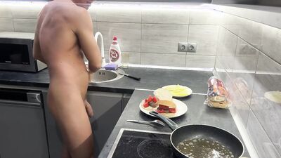 Hommade Hamburgers , Naked Cooking